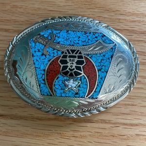 Vintage Ansar Shriner’s Belt Buckle